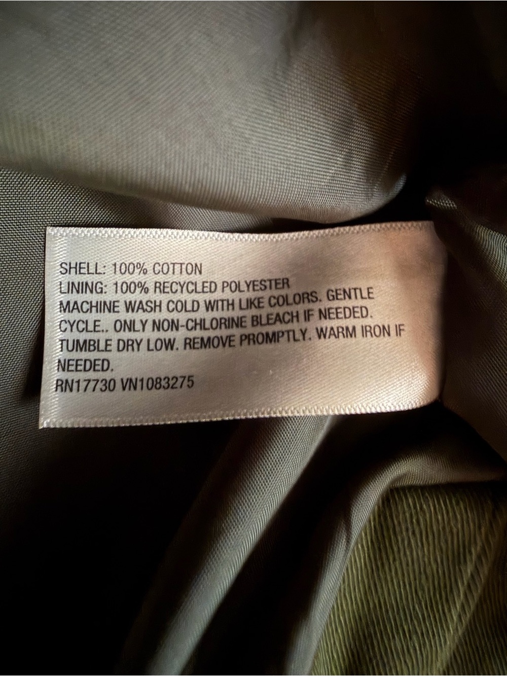 Universal Threads NWT Olive Green Women's Field Jacket. PTP 21”, L 28” - Picture 9 of 9